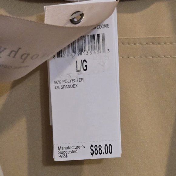 Philosophy Cream Faux Leather Suede Jacket Size Large NWT - Picture 10 of 12